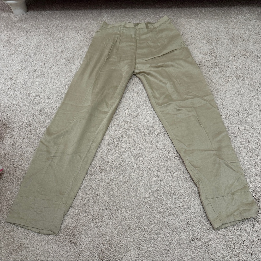 Limelight tan lawn trousers ✅
